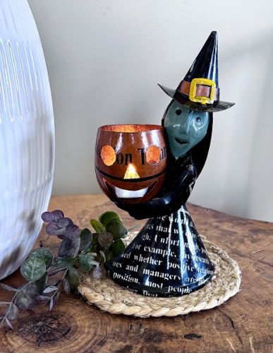 WICKED WITCH TEALIGHT HOLDER *NEW* AVAIL JUNE 2026